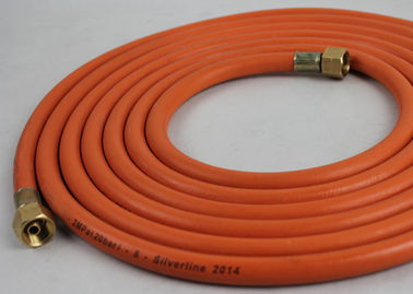 Tubo flessibile flessibile rosso del propano, tubo flessibile del gas di 8MM con olio ad alta resistenza resistente