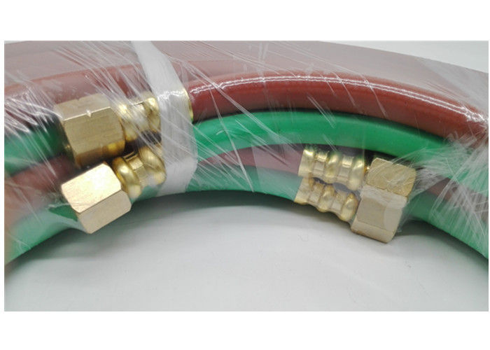 Il CE ha certificato 1/x a 4 pollici tubo flessibile con gli adattatori d'ottone, tubo flessibile della saldatura del gemello da 100 FT della torcia