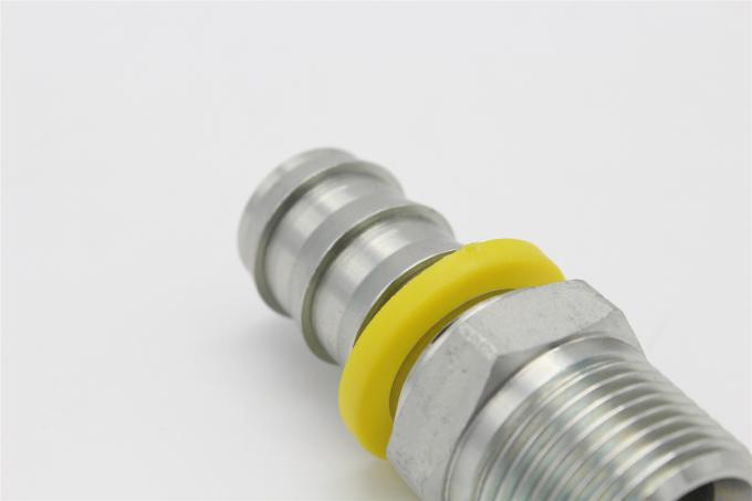 Il connettore idraulico del tubo flessibile scrive il montaggio di tubo flessibile di Socketless con il filo maschio del NPT (15610) 2
