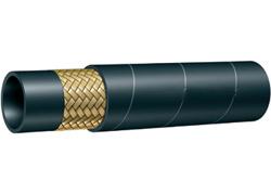 1/4" cavo dell'acciaio ad alta resistenza di SAE 100R1 quello idraulico del tubo di gomma singolo intrecciato 0