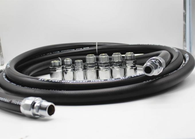 Tubo flessibile flessibile della pompa di benzina, tubo di gomma ad alta temperatura per l'applicazione del distributore di benzina 2