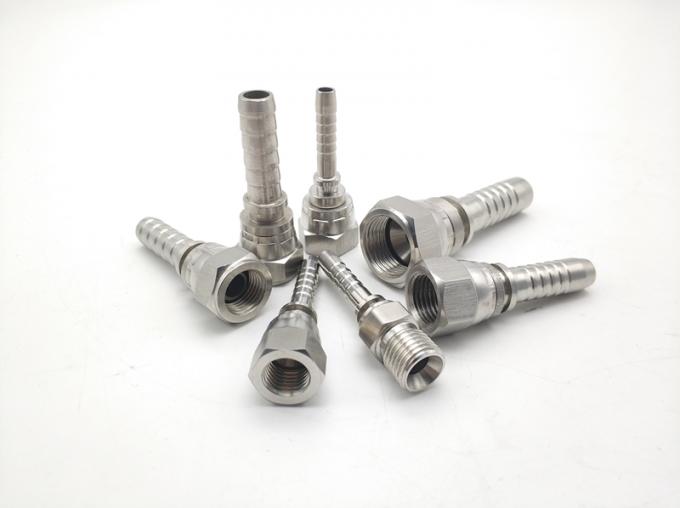 Montaggi di tubo flessibile idraulici femminili di Jic 26711 con il materiale dell'acciaio inossidabile 1