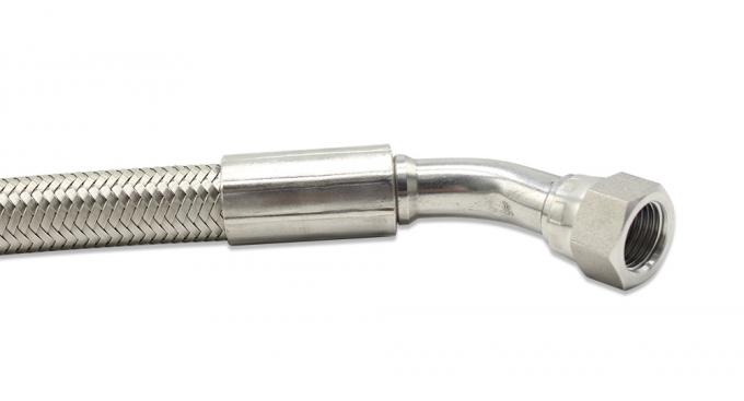 La combinazione perfetta di tubo flessibile intrecciato di acciaio inossidabile PTFE di flessibilità e di forza 1