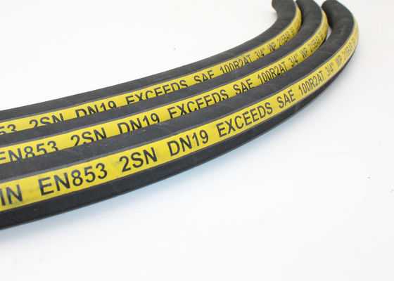 Tubo Flessibile Idraulico A 2 Trecce - 3/8" X 24" Con Raccordi JIC - Foto 2