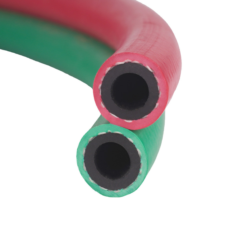 Resistenza all'invecchiamento 1/4'x50FT resistente all'usura Grado R Oxy/Acet Twin Welding Hose Assembly