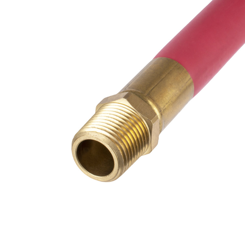 EPDM rosso 1/2' X 50FT con NPT Maschio Gomma Air Hose Assemblaggio per aria compressa