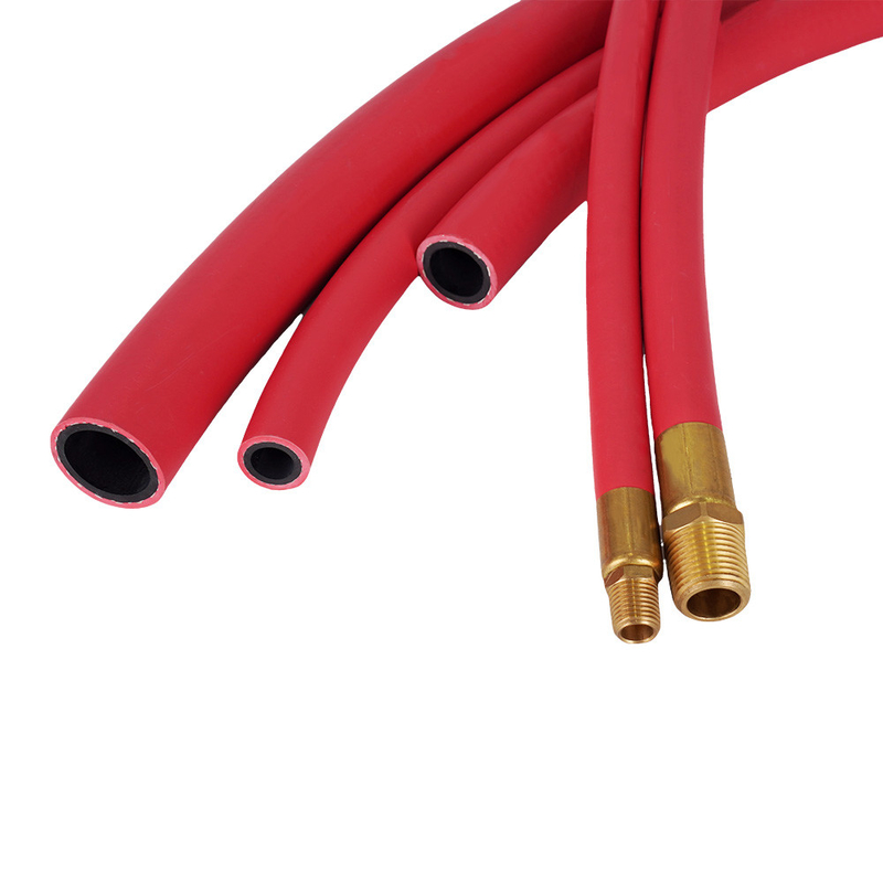 EPDM rosso 1/2' X 50FT con NPT Maschio Gomma Air Hose Assemblaggio per aria compressa