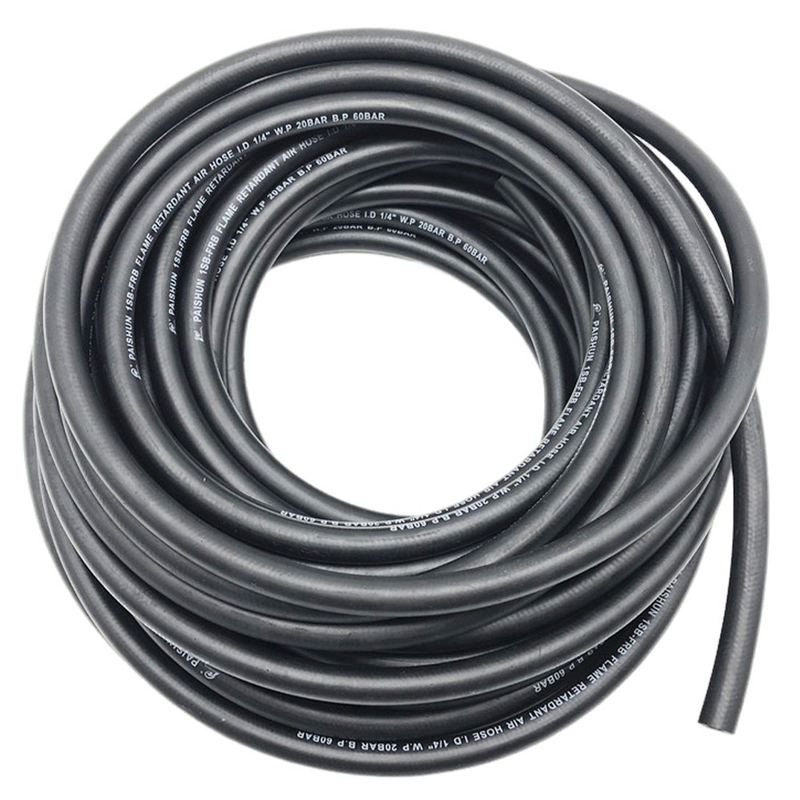 3/8'' Resistenza alle fiamme Respirazione dell'aria EPDM tubo di gomma 300psi per la respirazione umana