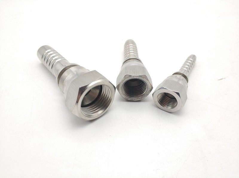 Montaggi di tubo flessibile idraulici femminili di Jic 26711 con il materiale dell'acciaio inossidabile
