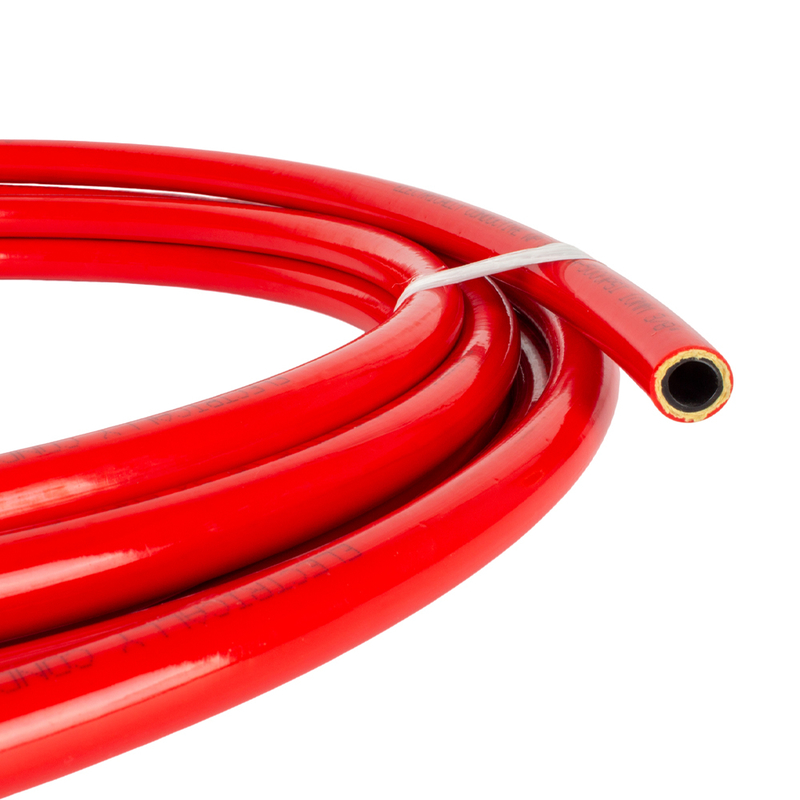Tubo flessibile CNG con rinforzo a treccia metallica per il trasporto di gas naturale ad alta pressione