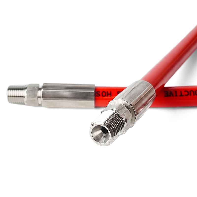 Servizio di rifornimento termoplastico per tubi idraulici ad alta pressione a GNC con copertura resistente all'abrasione e design leggero per operazioni idrauliche