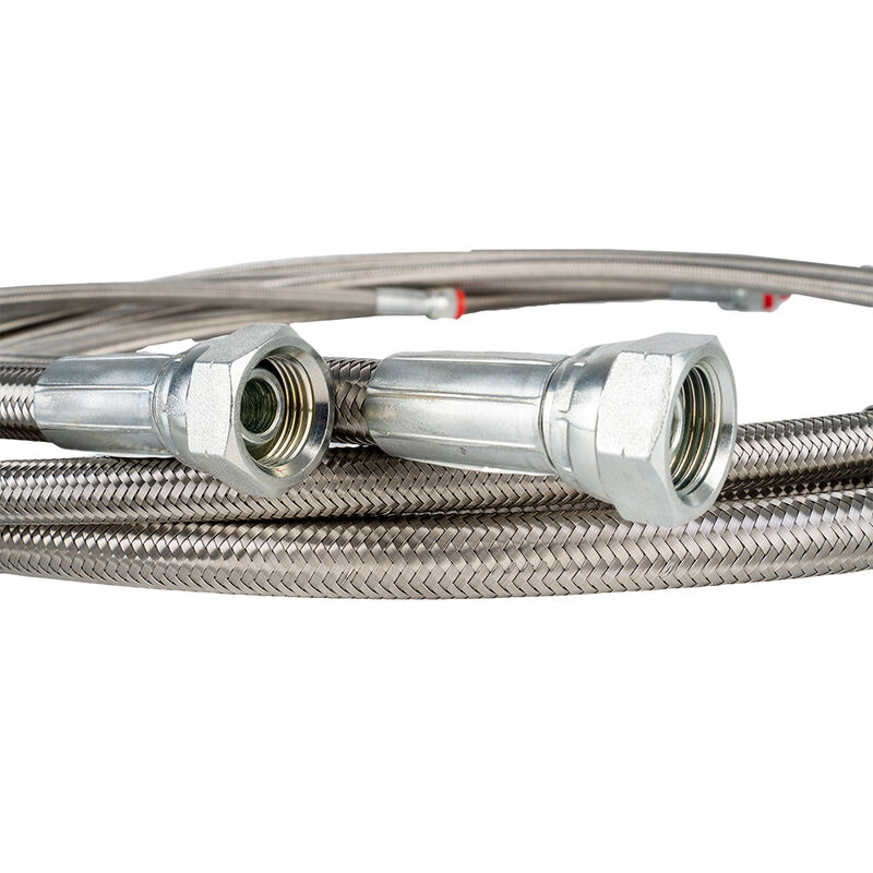 Assemblaggio di tubi in PTFE con proprietà resistenti alle alte temperature e alle sostanze chimiche per applicazioni antistatiche