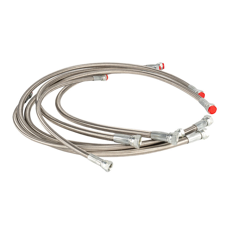 Assemblaggio di tubi in PTFE con proprietà resistenti alle alte temperature e alle sostanze chimiche per applicazioni antistatiche