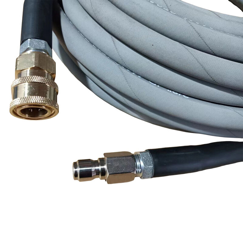 Tubo per idropulitrice resistente all'acqua calda da 4000 PSI con diametro interno da 1/4