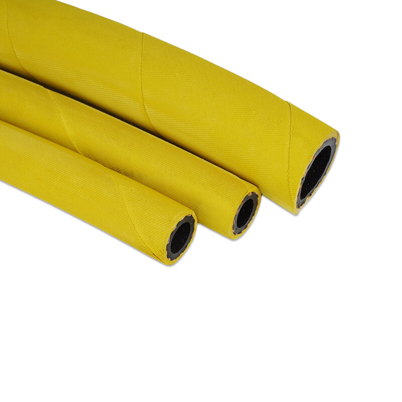 Tubo Flessibile Industriale Multiuso in Gomma per Attrezzature Minerarie con Tubo Interno in Nitrile Resistente all'Olio e Rinforzo Tessile ad Alta Resistenza