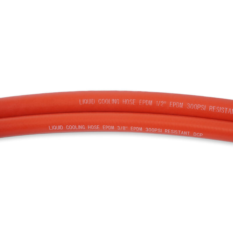 Tubo di raffreddamento liquido a perossido per sistemi di raffreddamento per stampi a iniezione e per stampi a soffio  Tubo di gomma industriale non conduttiva resistente al fuoco (300 PSI)