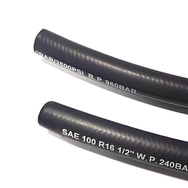 SAE 100R16 Tubo idraulico ultra flessibile per sistemi idraulici per caricatori con raggio di piegatura stretto