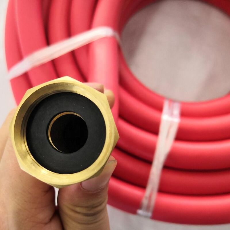 Tubo da giardino OEM anti-attorcigliamento con copertura in gomma sintetica EPDM e pressione 10 bar/150 psi per uso su prato e giardino