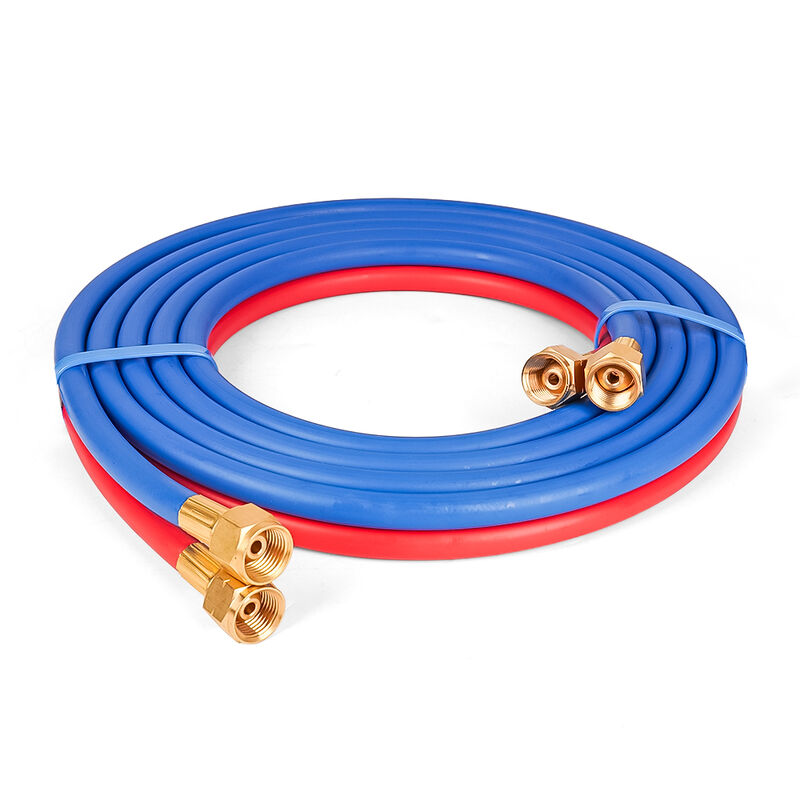 EPDM tubo di saldatura a doppia saldatura in gomma sintetica ISO 3821 certificato per l'acetilene di ossigeno con pressione di lavoro di 300 psi