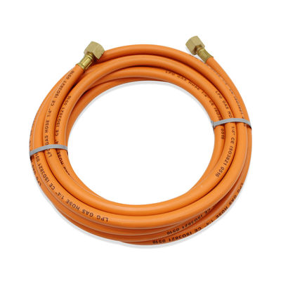 Tubo flessibile resistente 6.3mm del gas dell'olio naturale arancio GPL 8.0mm 10mm