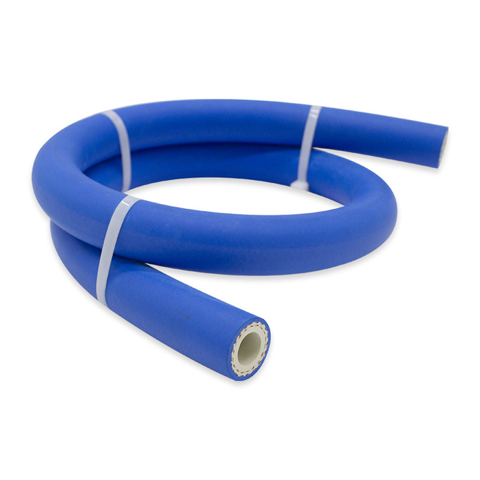 1/2», 3/4" tubo flessibile blu di gomma ad alta temperatura dell'alimento per acqua calda 0